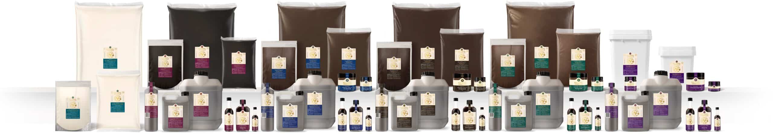 Natural Vanilla Full Product Range